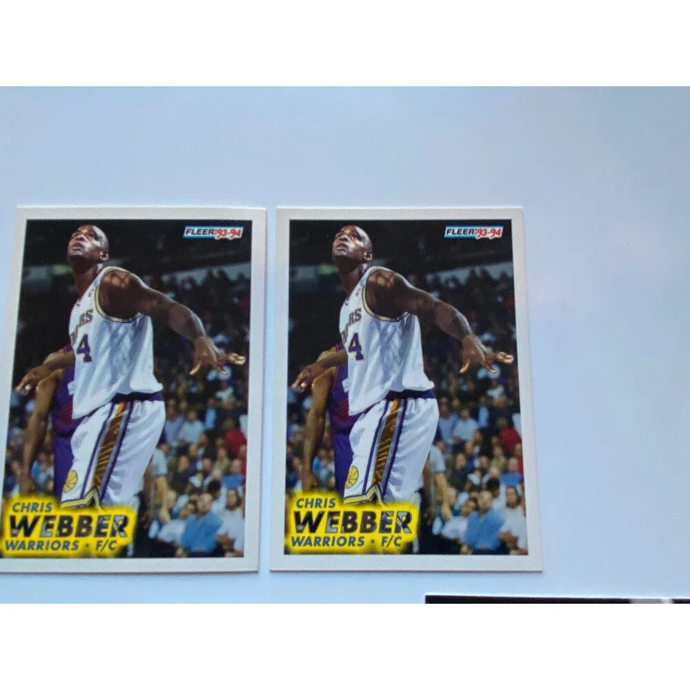 Chris Webber Rookie & Insert 17-Card Lot Classic Upper Deck Fleer RCs